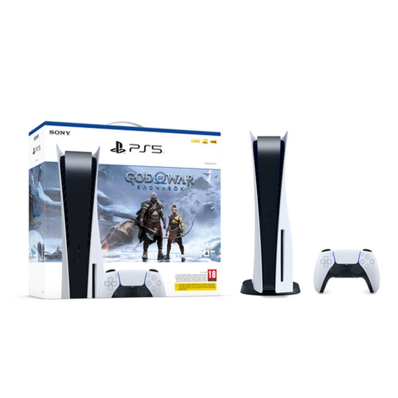 PlayStation 5 Sony + God of War Ragnarök 825 GB SSD