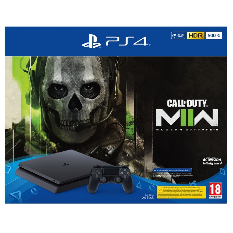 PlayStation 4 Pro Sony + CALL OF DUTY: Modern Warfare 2 500 GB HDD