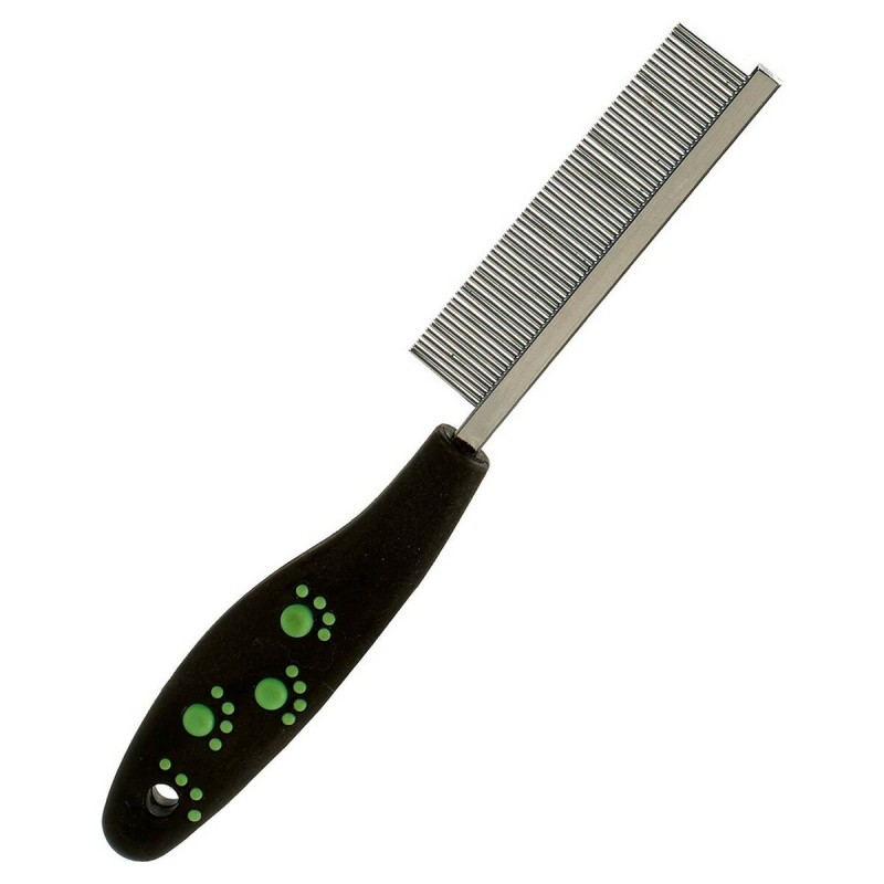 Brosse à Cheveux Rouge Noir Acier Vert