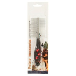 Brosse à Cheveux Rouge Noir Acier Vert