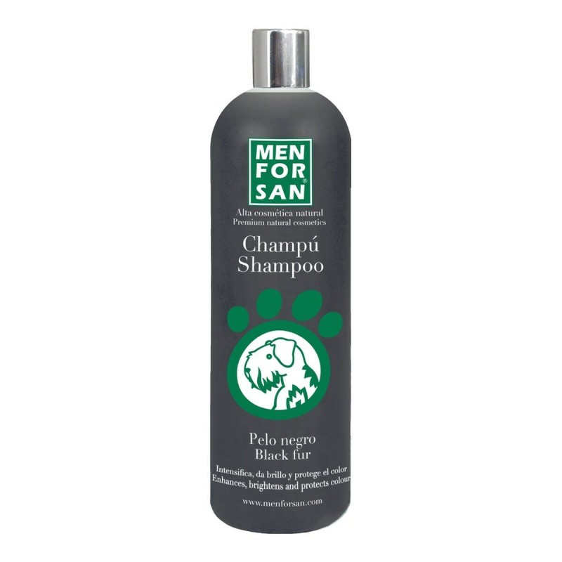 Shampooing Menforsan Chien Cheveux Foncé 1 L