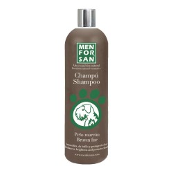 Shampooing Menforsan Chien Cheveux marrons 1 L