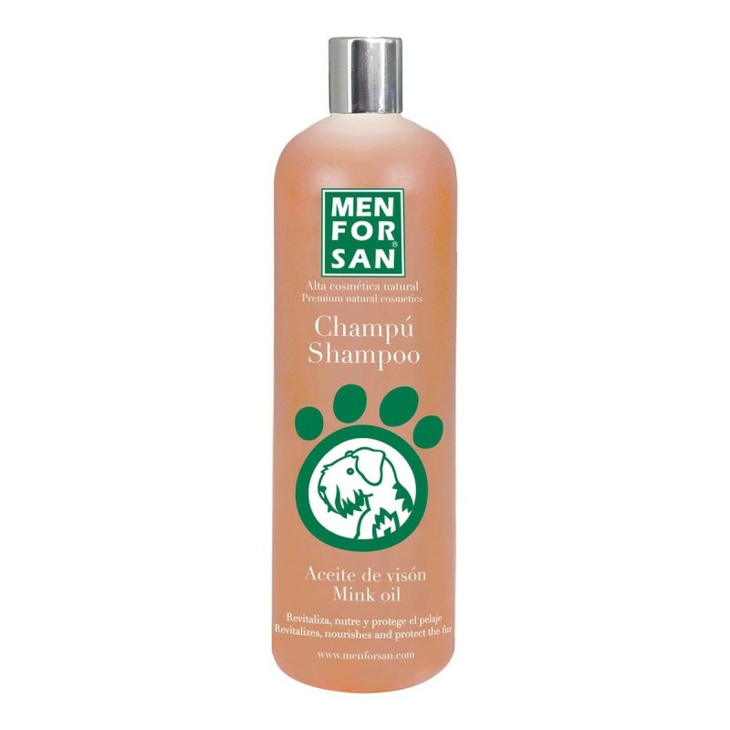 Shampooing Menforsan Chien Huile de vison 1 L