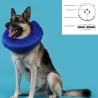 Collier de récupération pour chiens KVP Kong Cloud Bleu Gonflable (+46 cm)