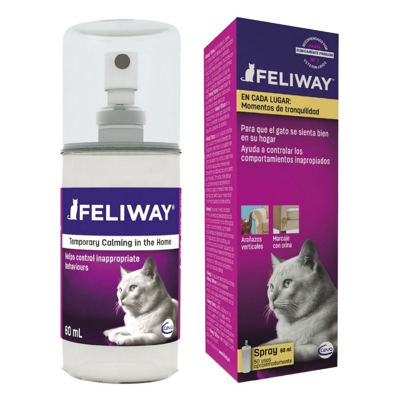 Eliminateur d'odeurs Ceva Feliway Calmant Chat 60 ml