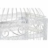 Cage DKD Home Decor Blanc Métal 28 x 20 x 54 cm