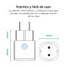 Prise Intelligente KSIX Smart Energy Mini WIFI 250V Blanc