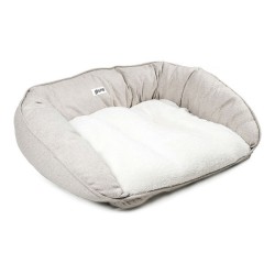 Canapé pour chien Gloria MANDI Beige Polyester (80 x 66 x 25 cm)