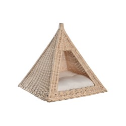 Lit pour animal domestique DKD Home Decor Naturel Rotin 45 x 45 x 45 cm