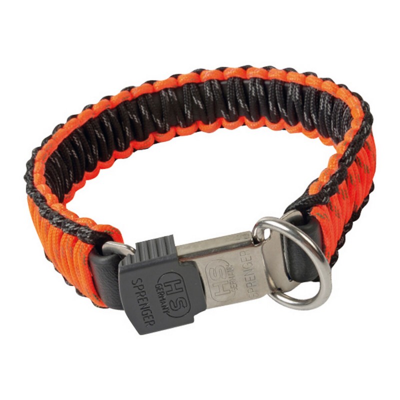 Collier pour Chien Hs Sprenger PARACORD 1,9 x 45 cm Orange (45 cm)