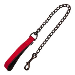 Laisse pour Chien Gloria Classic 2mm x 120 cm Rouge