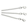 3 Coupleur pour laisse de chien Gloria (2mm x 25 cm)