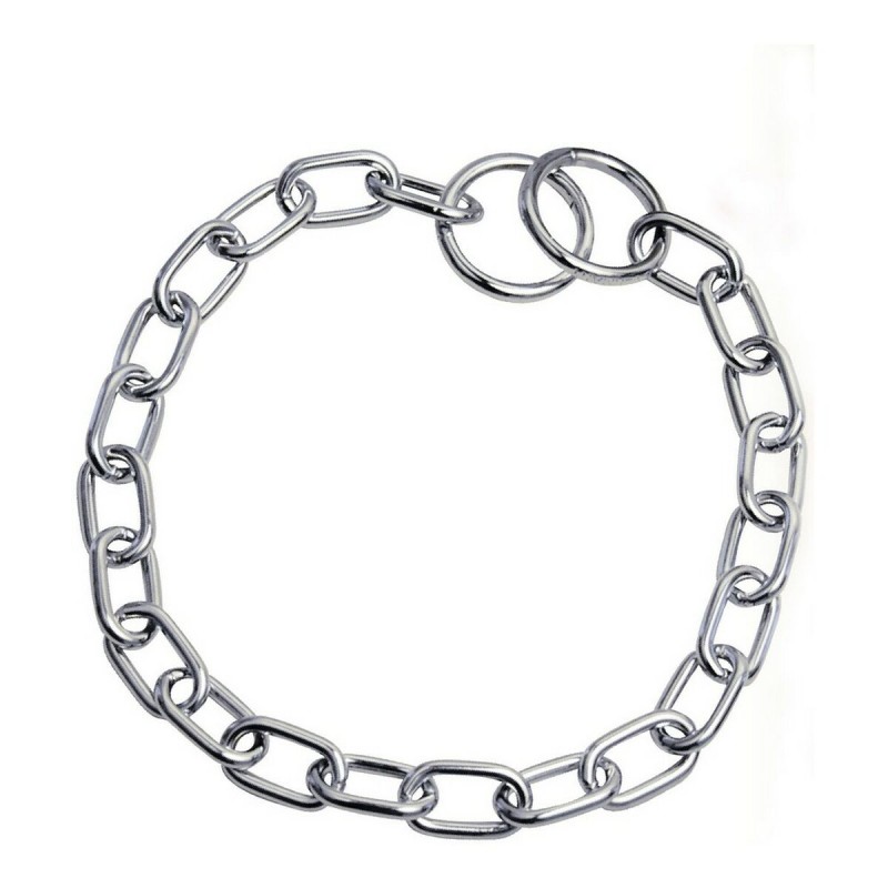 Collier pour Chien Hs Sprenger Argenté 3,4 mm Maillons Court (65 cm)