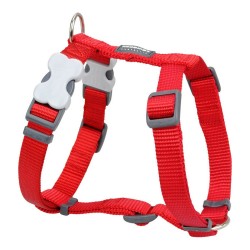 Harnais pour Chien Red Dingo Lisse 37-61 cm Rouge