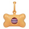 Distributeur de Sacs pour Animaux Domestiques United Pets Bon Ton Nano Classic Chien Orange Plastique recyclé (6 x 3 x 4 cm)