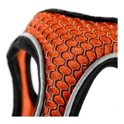 Harnais pour Chien Hunter Hilo Comfort 58-63 cm Taille M/L Orange