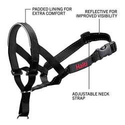 Collier d'entraînement pour chiens Company of Animals Halti Noir Muselière (51-73 cm)