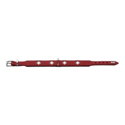 Collier pour Chien Hunter Swiss Rouge/Noir (47-54 cm)