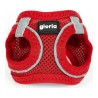 Harnais pour Chien Gloria Air Mesh Trek Star Réglable Rouge Taille XXXS (18-20 cm)