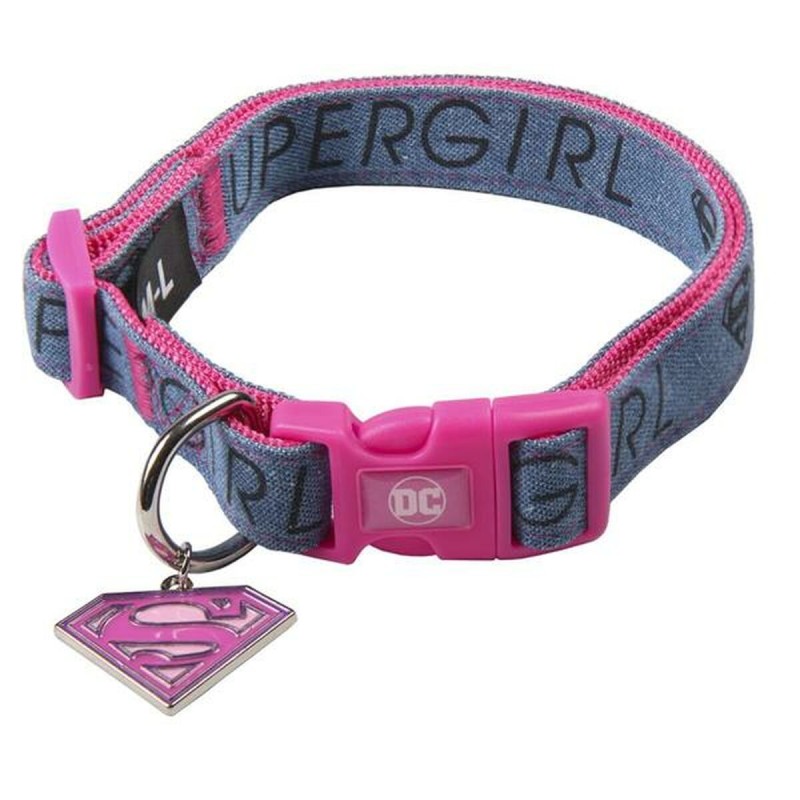 Collier pour Chien Superman Rose S/M