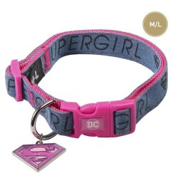 Collier pour Chien Superman Rose M/L