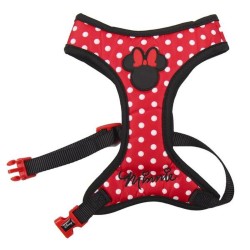 Harnais pour Chien Minnie Mouse XXS/XS Rouge