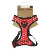 Harnais pour Chien Minnie Mouse XXS/XS Rouge