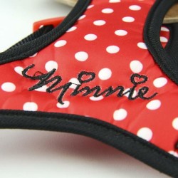 Harnais pour Chien Minnie Mouse XXS/XS Rouge