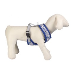 Harnais pour Chien Stitch XXS/XS Bleu foncé