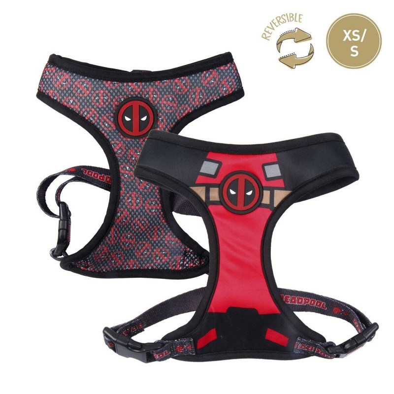 Harnais pour Chien Deadpool Noir XS/S