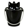 Seau de conteneur United Pets Chat 20 cm Noir