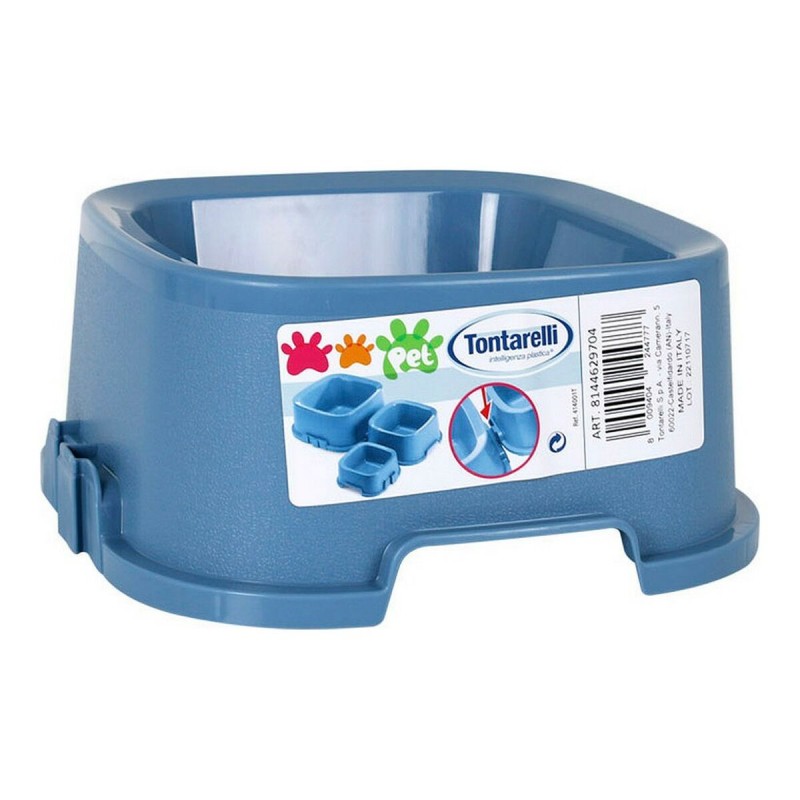 Mangeoir pour animaux Tontarelli Pet (21,5 x 21,5 x 9,4 cm)