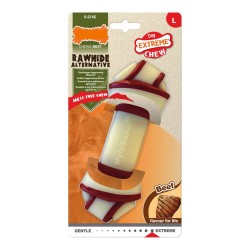 Jouet pour chien Nylabone Rawhide Nœud Taille L Nylon Veau