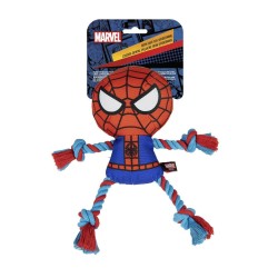 Jouet pour chien Spiderman Rouge 100 % polyester