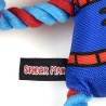 Jouet pour chien Spiderman Rouge 100 % polyester