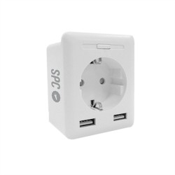 Prise Intelligente SPC CLEVER PLUG USB 2300W