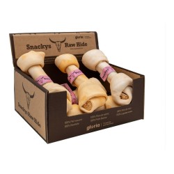 Snack pour chiens Gloria Snackys Rawhide 20-23 cm Mangue 6 Unités