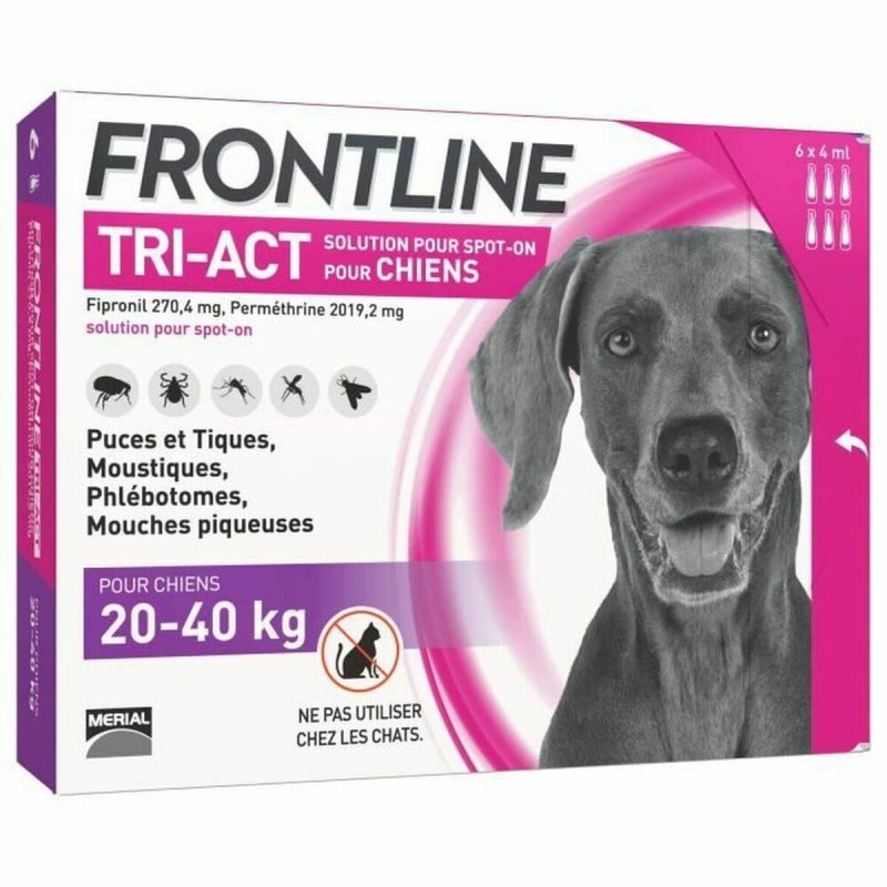 Pipette pour chien Frontline Tri-Act 20-40 Kg