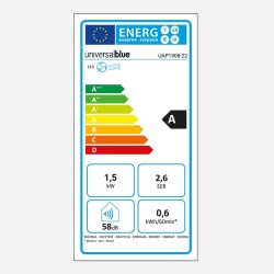 Climatiseur Portable Universal Blue Colorado Adventur 5012W 1250 fg/h Blanc