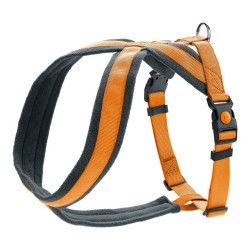 Harnais pour Chien Hunter London Comfort 63-82 cm Orange Taille M/L