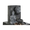 Fontaine de jardin DKD Home Decor Buda Résine 18 x 18 x 24 cm Oriental (2 Unités)