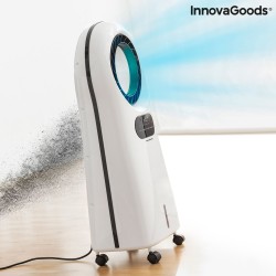 Climatiseur d'Évaporation Ioniseur Sans Lame avec LED InnovaGoods EVAREER Blanc (Reconditionné D)