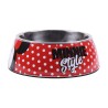 Mangeoire pour chiens Minnie Mouse Rouge Mélamine 180 ml Noir Métal