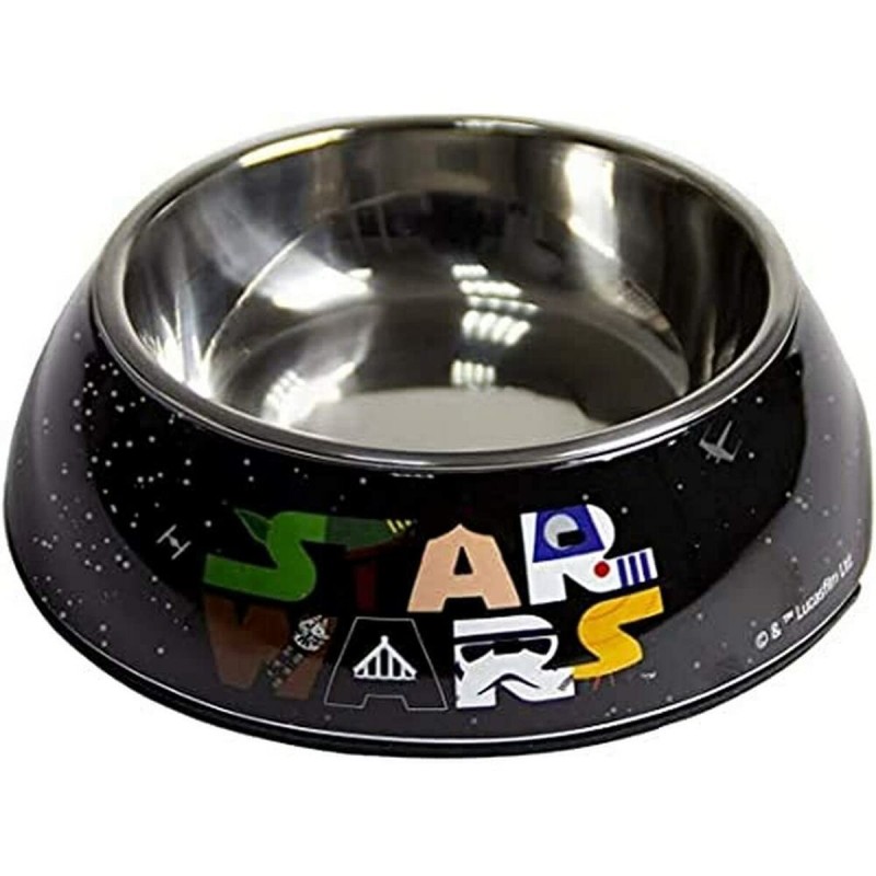 Mangeoire pour chiens Star Wars 760 ml Mélamine Métal Multicouleur