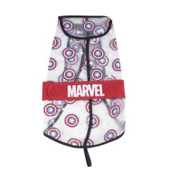 Imperméable pour Chien The Avengers Transparent L Rouge