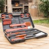 Malette Barbecue Barbecase InnovaGoods 18 Pièces (Reconditionné B)