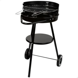 Roues de barbecue au charbon de bois Aktive Noir 42 x 76,5 x 42 cm