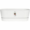 Jardinière Elho   50 cm Blanc Plastique Ovale