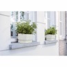 Jardinière Elho   50 cm Blanc Plastique Ovale