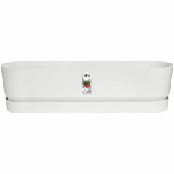 Jardinière Elho   Blanc 70 cm Plastique Ovale